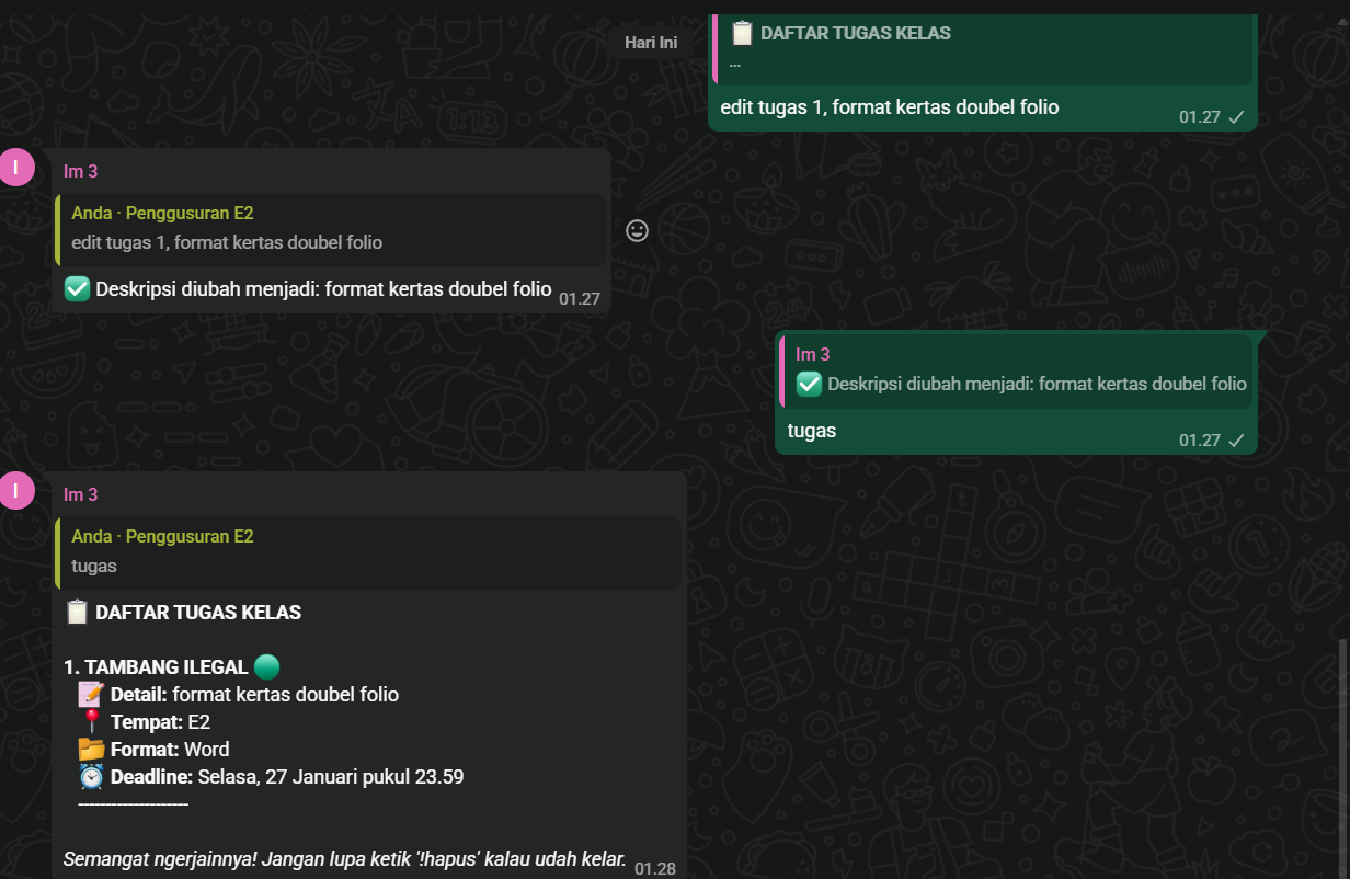 Chatbot Akademik KA UNESA
